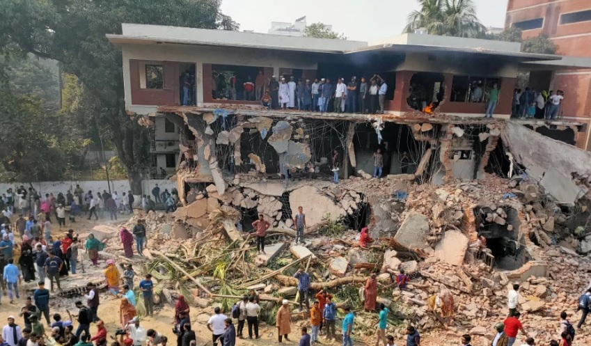 ढाका में बंगबंधु के ध्वस्त किए आवास पर पहुंची सीआईडी क्राइम सीन यूनिट