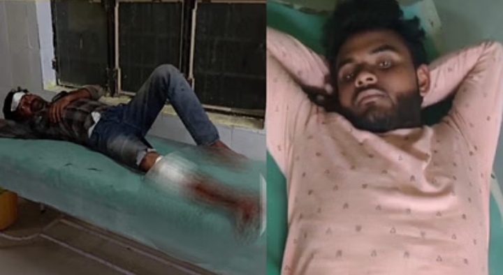 मुठभेड़ में दाे गो तस्कर घायल