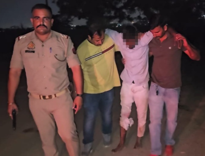 गाजियाबाद में पुलिस व बदमाशों के बीच चली गोलियां, दो बदमाश घायल