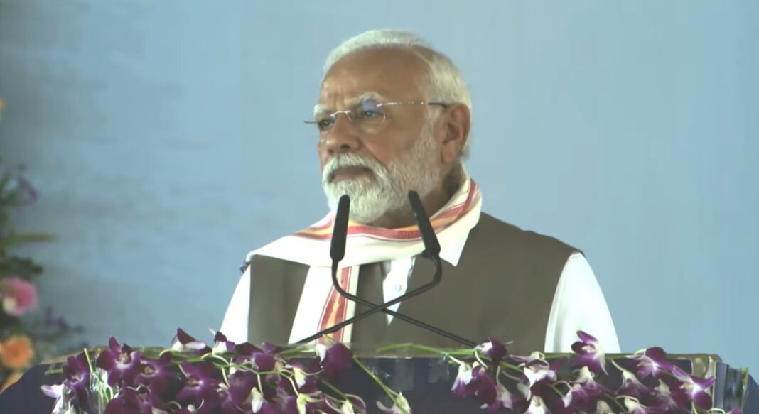 बिहार में बोले प्रधानमंत्री मोदी- आतंकवाद हो या नक्सलवाद, अब माफी नहीं सीधा जवाब मिलेगा