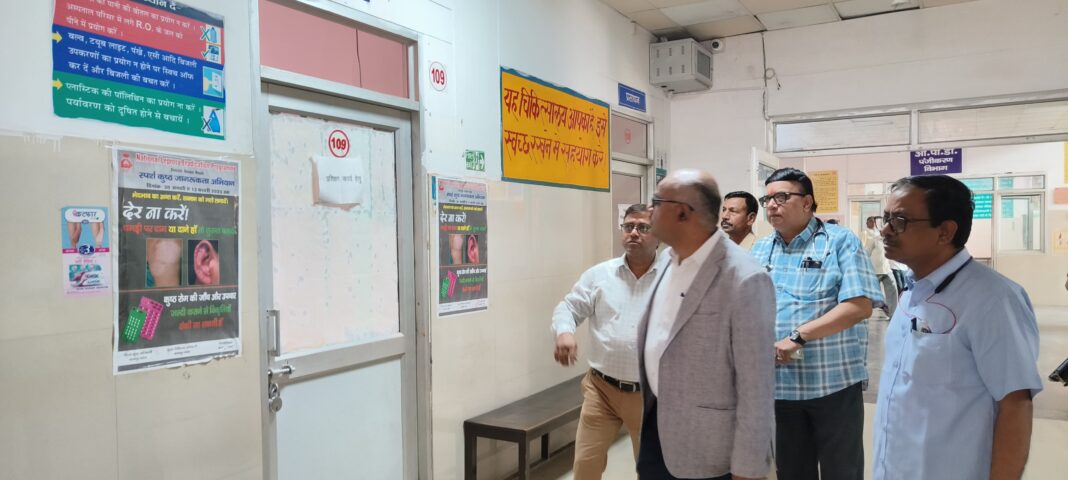 कानपुर : कांशीराम ट्रामा सेंटर में 200 मेडिकल स्टॉफ में 64 नदारद, वेतन रोका