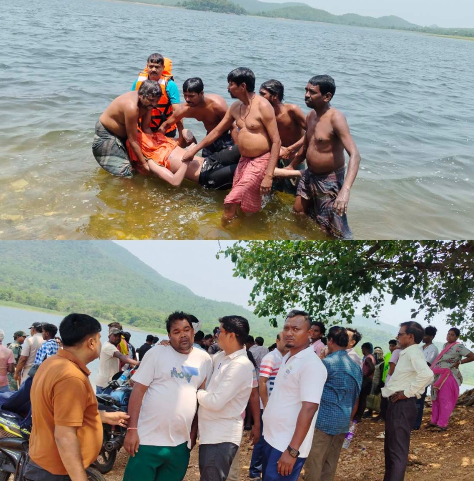 डिमना लेक में डूबे छात्र प्रतीक रजक का शव बरामद, दूसरे की तलाश जारी