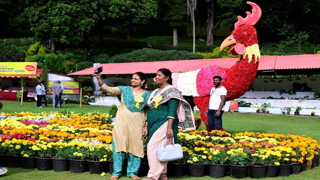 कोडईकनाल में 62वीं पुष्प प्रदर्शनी 24 से