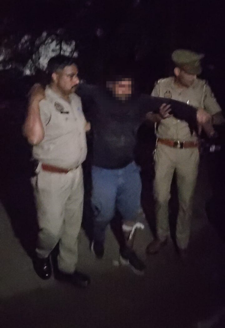 वाहनों की बैटरी चुराने वाले गगिरोह के दो बदमाश मुठभेड़ में गिरफ्तार