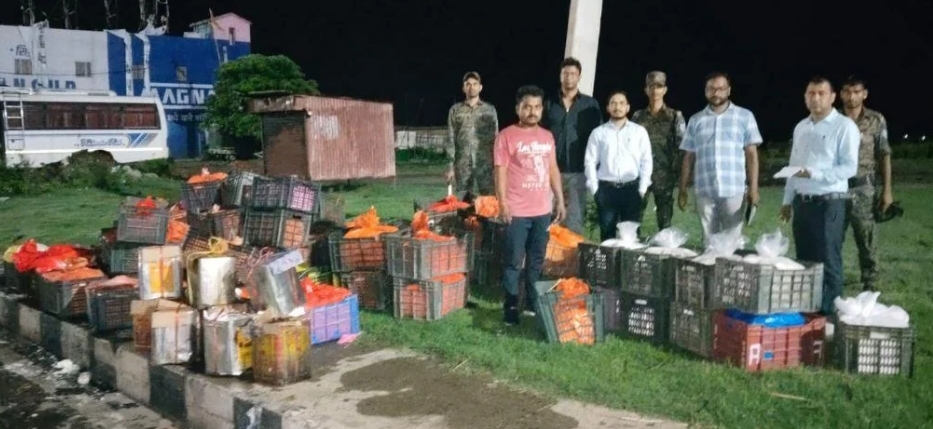 भारी मात्रा में नकली पनीर बरामद