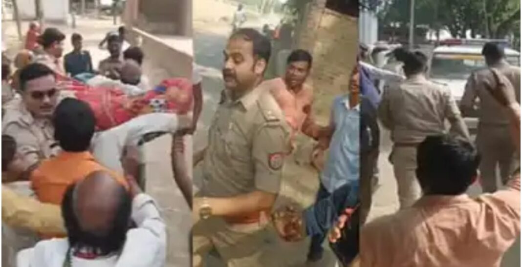 शव रख हंगामा करने में 16 नामजद सहित 40 पर केस दर्ज