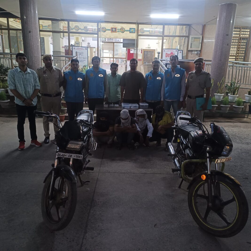 होटल में डकैती के सात आरोपित गिरफ्तार