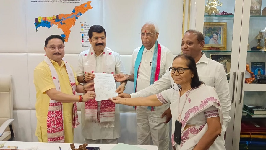 राज्यसभा चुनावः कणाद पुरकायस्थ को प्रदेश भाजपा अध्यक्ष सैकिया ने दिया पार्टी का टिकट