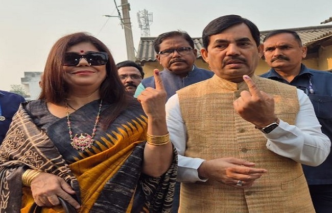 शहनवाज हुसैन बोले – दिल्ली ब्लास्ट में शामिल कोई नहीं बचेगा! वोट डालकर दिया बड़ा संदेश