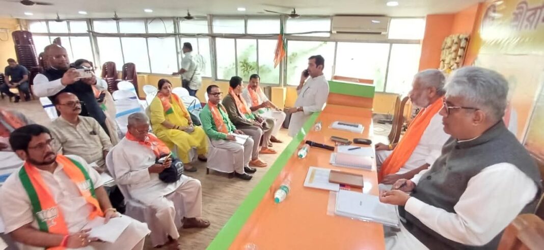 श्रीरामपुर में भाजपा की सांगठनिक बैठक, भूपेंद्र यादव ने दिए मजबूत संगठन के निर्देश