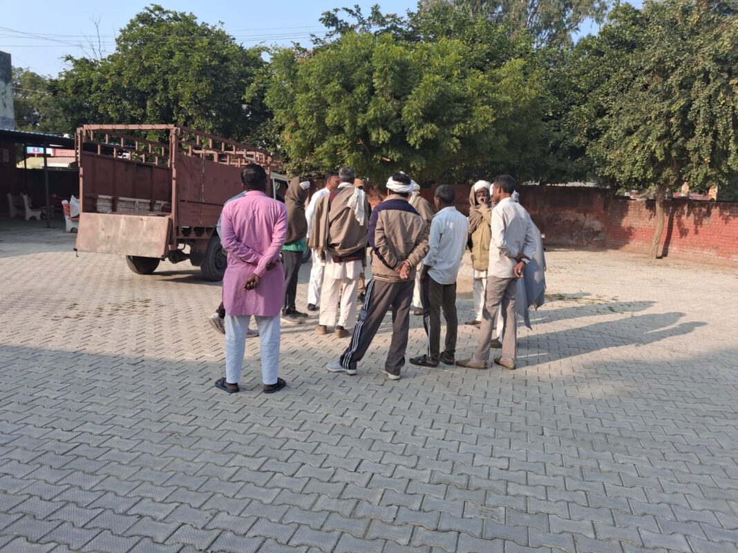 जींद में सड़क हादसा: कंटेनर की टक्कर से बाइक सवार युवक की मौत