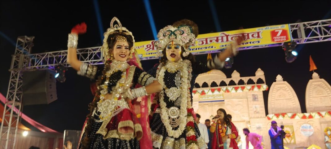 एक शाम साँवरे के नाम! अजीतमल में भक्ति और उत्साह के बीच धूमधाम से मना श्री श्याम जन्मोत्सव