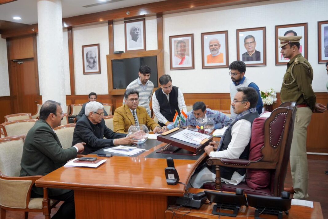 विधानसभा शीतकालीन सत्र: प्रश्नकाल के लिए ड्रा से तय हुए 60 सवाल