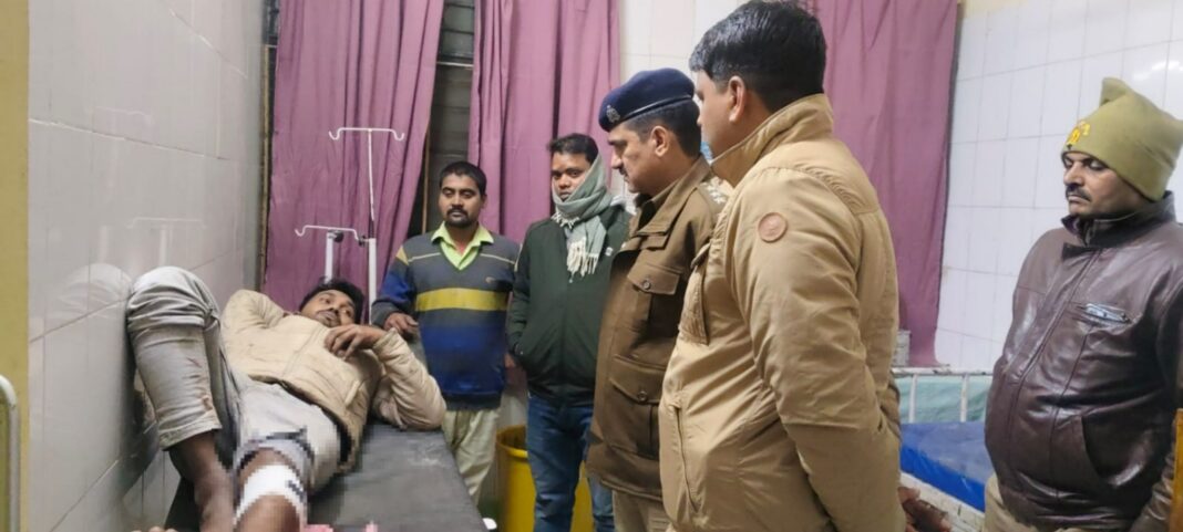 जौनपुर: पुलिस मुठभेड़ में दो गौ-तस्कर गिरफ्तार, एक के पैर में लगी गोली