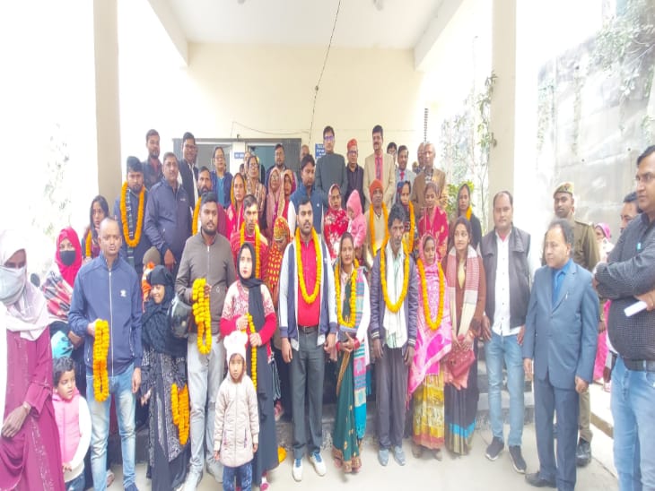 राष्ट्रीय लोक अदालत में टूटी दूरियां, 150 दंपतियों ने फिर थामा एक-दूसरे का हाथ