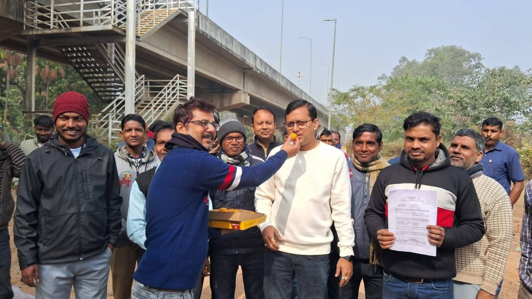 विष्णुपुर में रेलवे गेट पर सबवे निर्माण को मिली मंजूरी, 20 गांवों को मिलेगी राहत