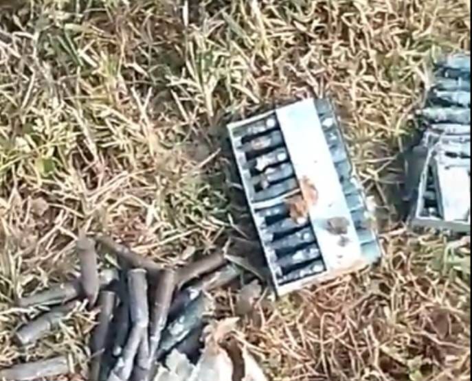 शालबनी में खेत की खुदाई के दौरान मिले कारतूस, माओवाद प्रभावित इलाके में मचा हड़कंप