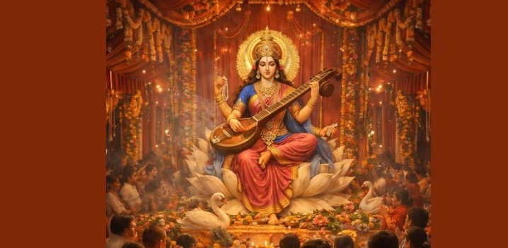 Basant Panchami Greetings: मुख्यमंत्री नीतीश कुमार ने दी सरस्वती पूजा की शुभकामनाएं