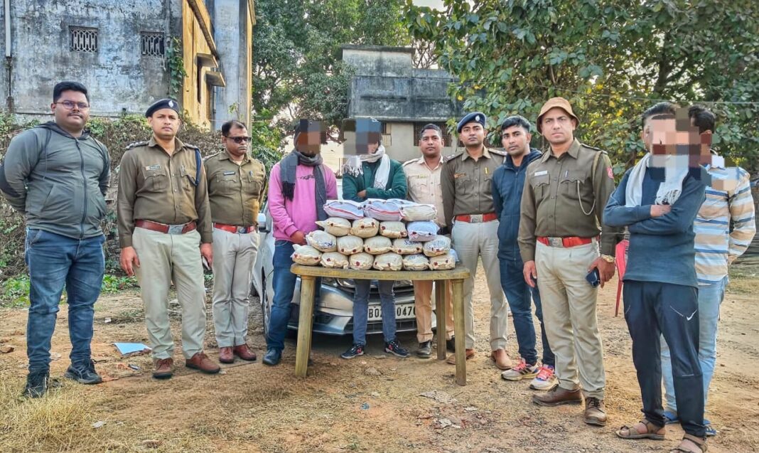 Barrackpore Drug Seizure! 37 किलो गांजा के साथ दो तस्कर गिरफ्तार