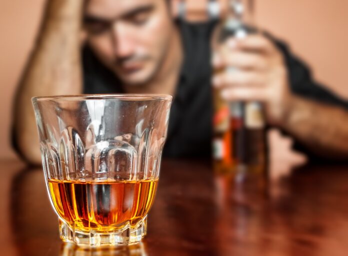 Drunk and lonely latin man