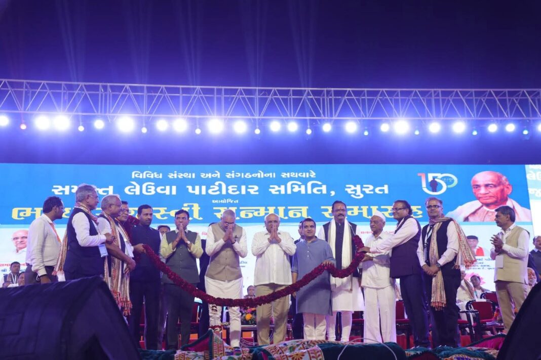 सरदार पटेल अखंड भारत के शिल्पी हैं – मुख्यमंत्री भूपेंद्र पटेल