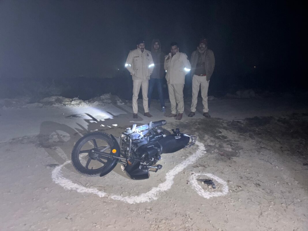 Prayagraj Police Encounter! बदमाश घायल, साथी ने किया सरेंडर