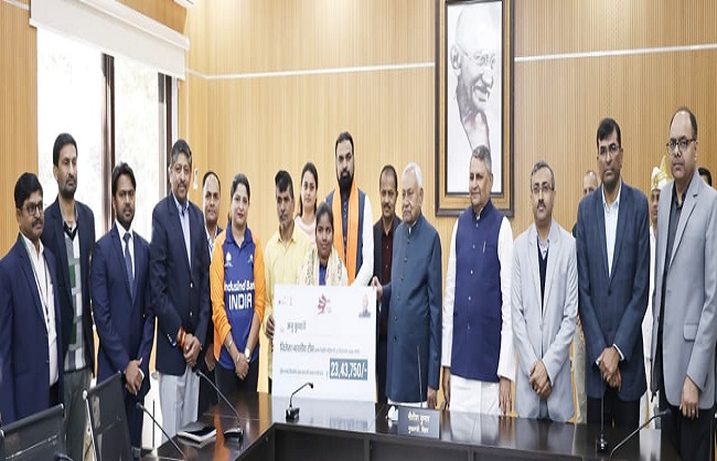 Blind Women T20 World Cup 2025: बिहार की बेटी अनु कुमारी को सीएम नीतीश ने किया सम्मानित