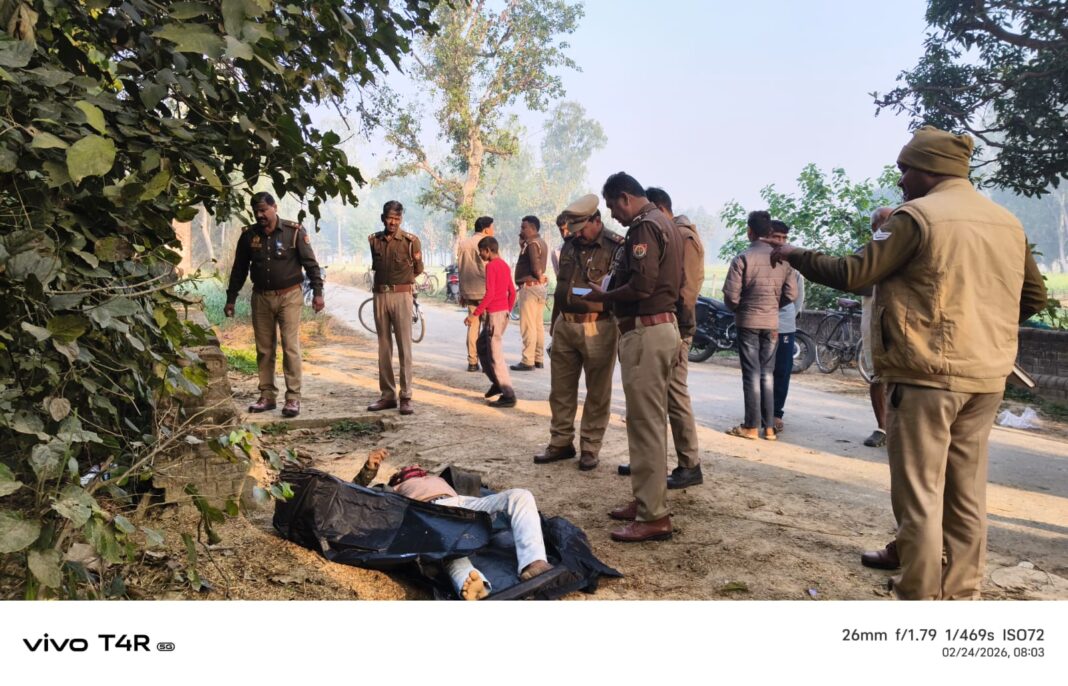 अमेठी में युवक की गला काटकर हत्या, बाजार शुक्ल में सनसनी | पुलिस जांच तेज