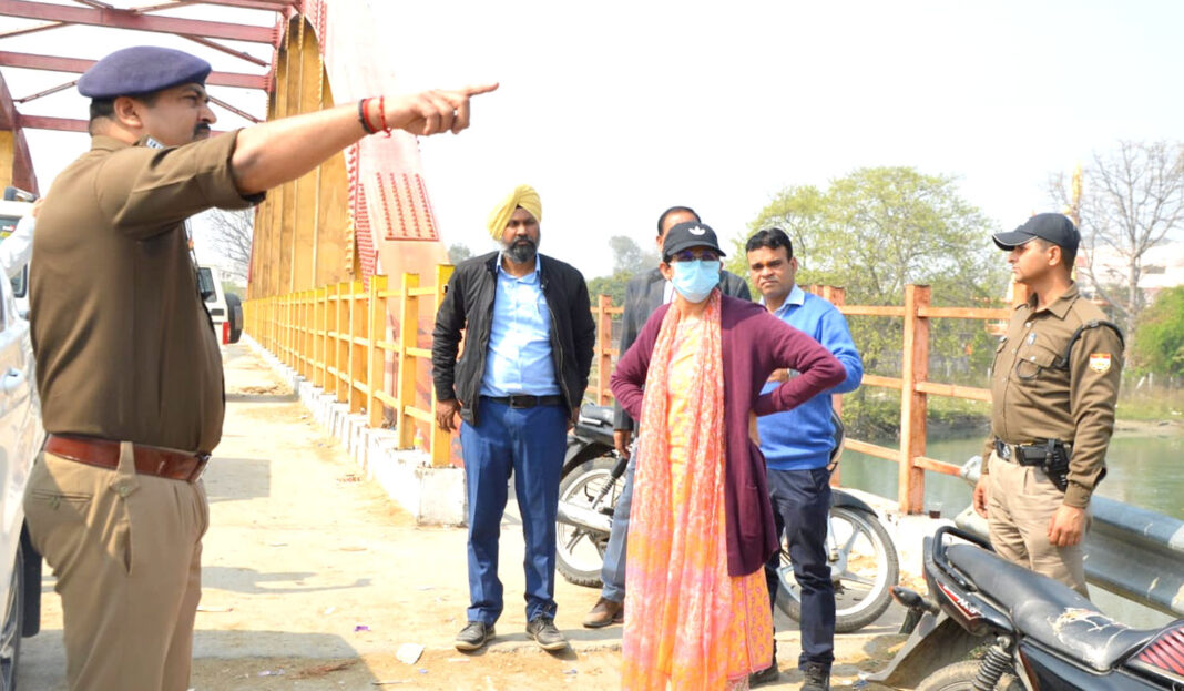 कुंभ मेला-2027 की तैयारियां तेज, मेलाधिकारी सोनिका ने किया ग्राउंड निरीक्षण