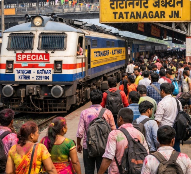 Tata Buxar Holi Special Train: होली पर सफर आसान, अभी बुक करें अपनी सीट!
