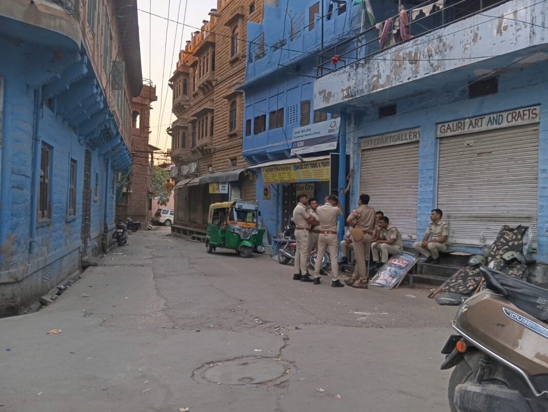 जोधपुर में पथराव के बाद शांति, 14 हिरासत में! सुरक्षा के बीच बंद रहे बाजार