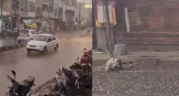 मध्य प्रदेश में मौसम का कहर! बारिश-ओलों से फसल पर संकट, 34 जिलों में अलर्ट जारी