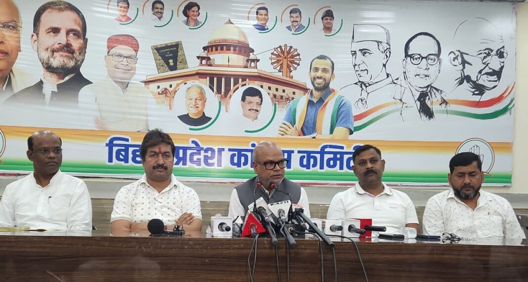 भाजपा ने नीतीश कुमार को ‘डिजिटल अरेस्ट’ कर लिया: बिहार कांग्रेस अध्यक्ष राजेश राम