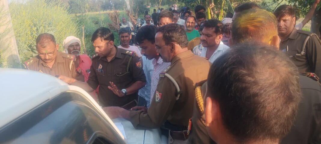 औरैया में सनसनी! किशोरी का शव आम के पेड़ से लटका मिला, जांच शुरू