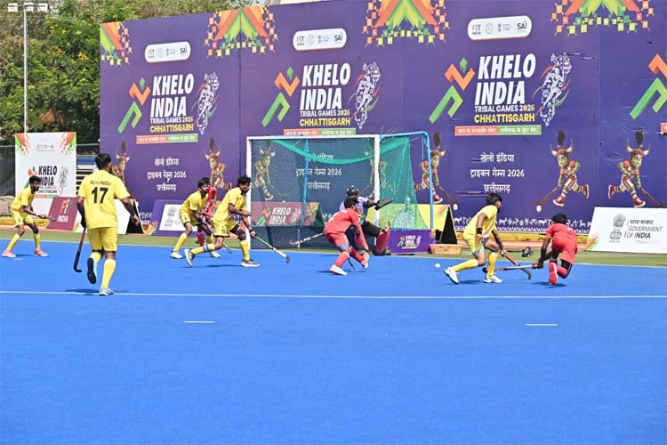 खेलो इंडिया ट्राइबल गेम्स: हॉकी में छत्तीसगढ़ ने जीता कांस्य पदक