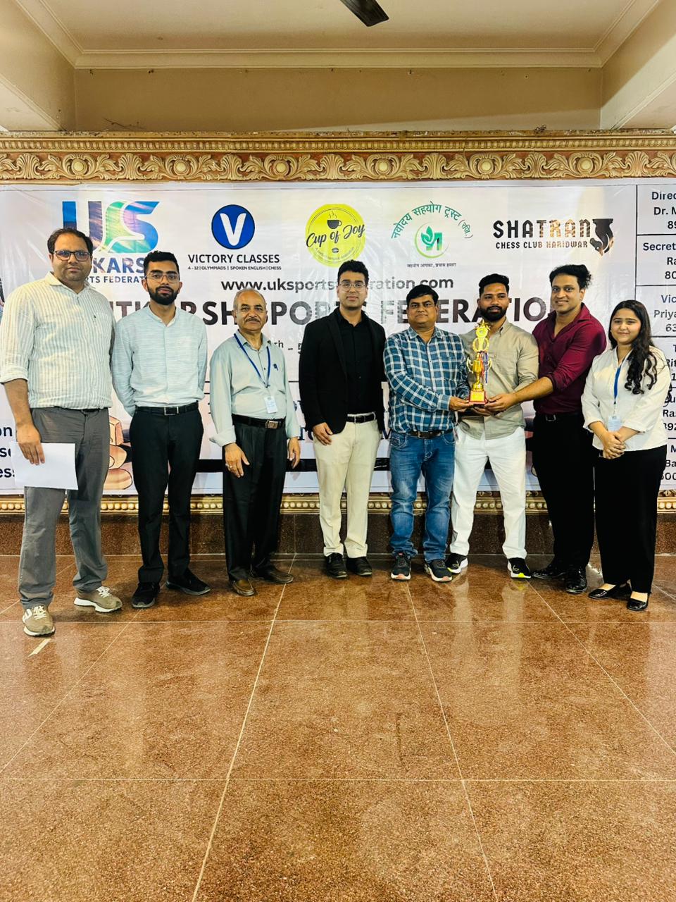 हरिद्वार में शतरंज का बड़ा मुकाबला! फिडे मास्टर रामप्रकाश बने चैंपियन हरिद्वार में शतरंज का बड़ा मुकाबला! फिडे मास्टर रामप्रकाश बने चैंपियन