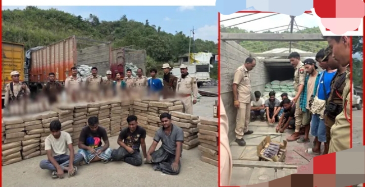 असम में चुनाव से पहले बड़ा एक्शन! कछार में भारी मात्रा में अवैध शराब जब्त असम में चुनाव से पहले बड़ा एक्शन! कछार में भारी मात्रा में अवैध शराब जब्त