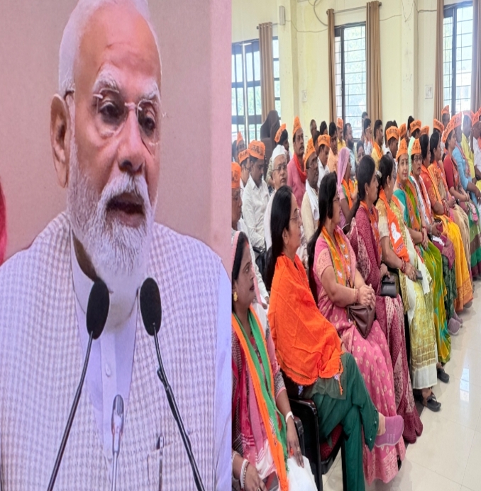 वाराणसी में महिलाओं ने सुना नारी शक्ति वंदन सम्मेलन, क्या बदलेंगे आने वाले फैसले? वाराणसी में महिलाओं ने सुना नारी शक्ति वंदन सम्मेलन, क्या बदलेंगे आने वाले फैसले?