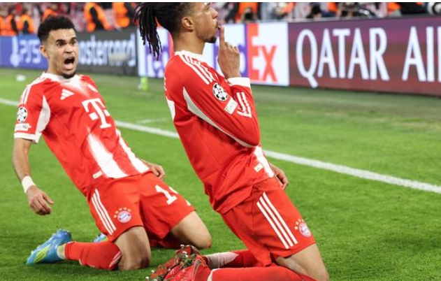 बायर्न म्यूनिख की शानदार जीत: रियल मैड्रिड को हराकर सेमीफाइनल में एंट्री बायर्न म्यूनिख की शानदार जीत: रियल मैड्रिड को हराकर सेमीफाइनल में एंट्री