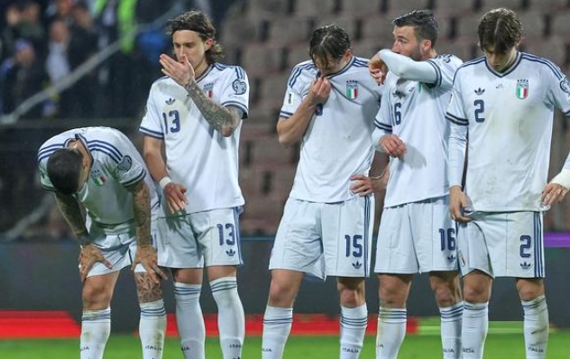 फुटबॉल जगत में बड़ा झटका! इटली लगातार तीसरी बार वर्ल्ड कप से बाहर