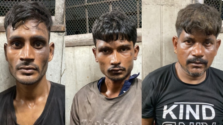 टाटा स्टील प्लांट में चोरी की बड़ी साजिश नाकाम! तीन आरोपित रंगे हाथ गिरफ्तार टाटा स्टील प्लांट में चोरी की बड़ी साजिश नाकाम! तीन आरोपित रंगे हाथ गिरफ्तार