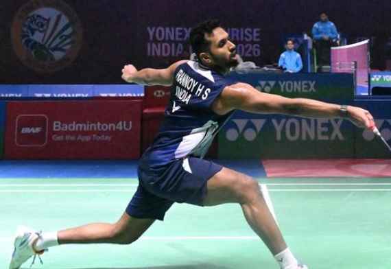 सिंगापुर ओपन में एचएस प्रणय का बड़ा धमाका, विश्व नंबर-5 जोनाथन क्रिस्टी को हराया सिंगापुर ओपन में एचएस प्रणय का बड़ा धमाका, विश्व नंबर-5 जोनाथन क्रिस्टी को हराया