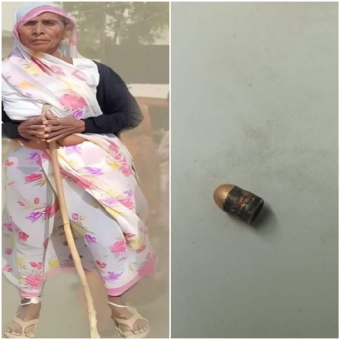84 कोसी परिक्रमा में बुजुर्ग महिला पर गोली चलने की घटना से इलाके में दहशत।