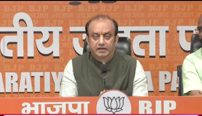 भाजपा प्रवक्ता डॉ सुधांशु त्रिवेदी
