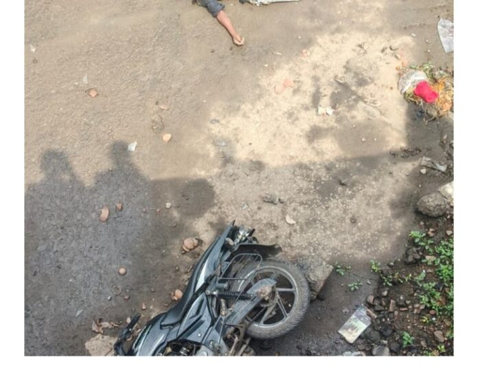 मोटरसाइकिल दुर्घटना