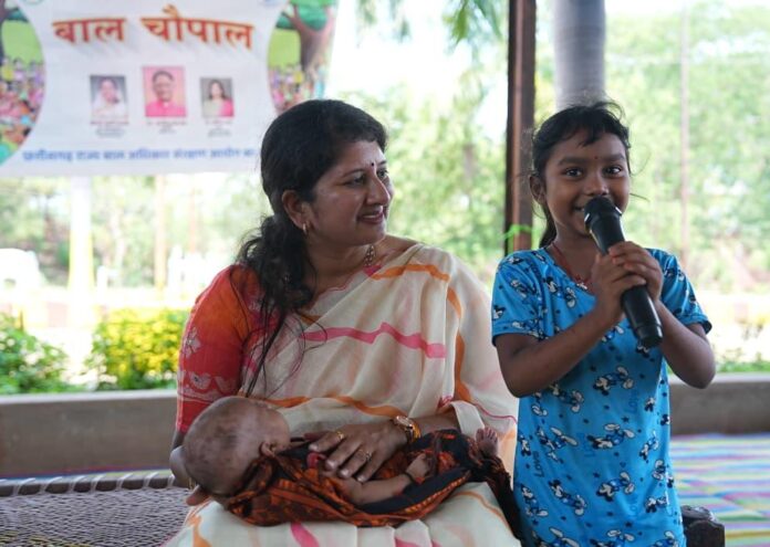 सपेरा बस्ती में बाल चौपाल: डॉ. वर्णिका शर्मा ने बच्चों और अभिभावकों से किया सीधा संवाद