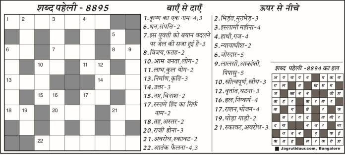 वर्डल शब्द पहेली समाधान