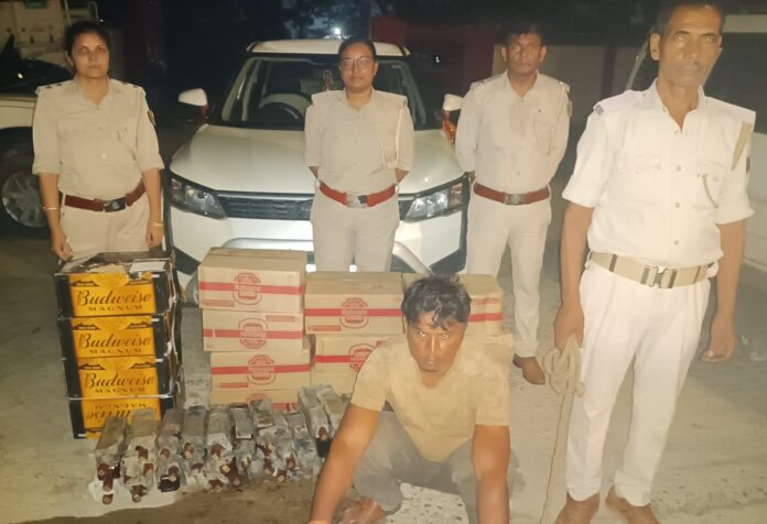 अररिया में शराब तस्करी का भंडाफोड़