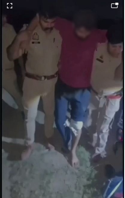 अंकित हत्याकांड: मुठभेड़ के बाद निखिल चौधरी गिरफ्तार, अस्पताल में भर्ती निखिल चौधरी गिरफ्तार