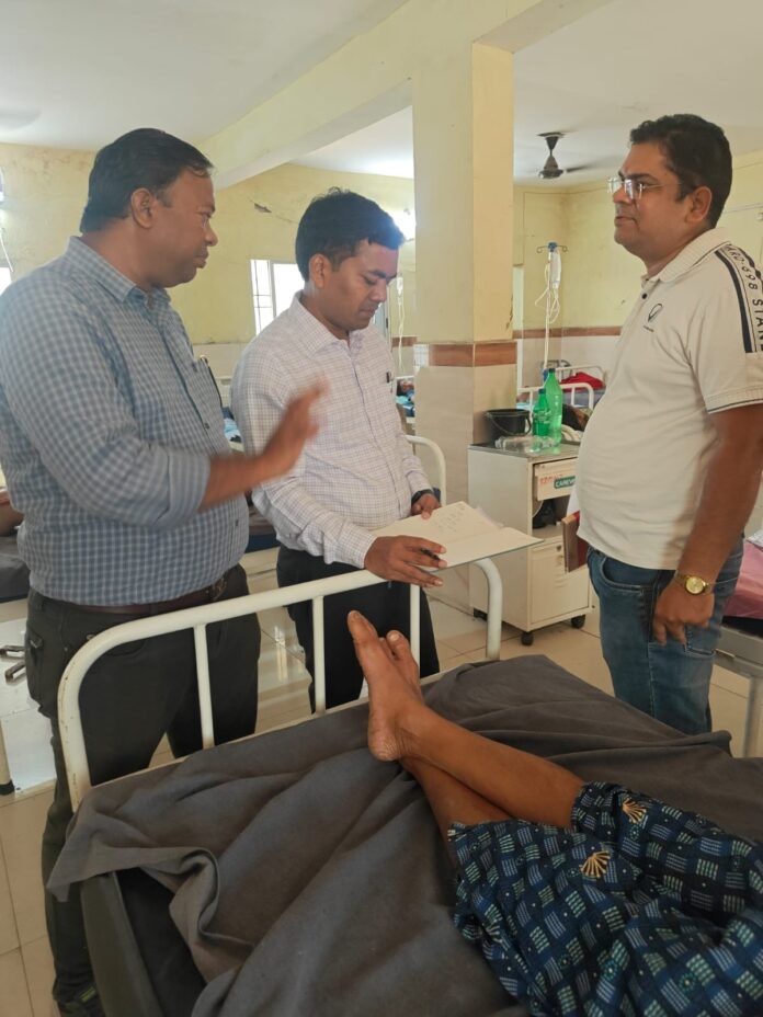 जांजगीर चांपा में करमता भाजी से बीमारी